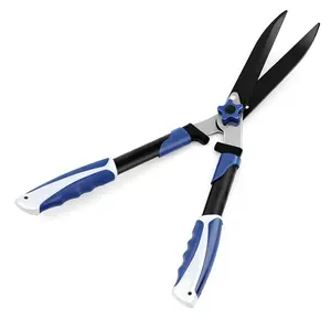 Garvee  Heavy Duty Steel Hedge Shears 24" | Wavy Blade Garden Scissors & Pruning Shears | Professional Hedge Trimmer & Garden Shears for Gardening | 62cm Gardening Tools