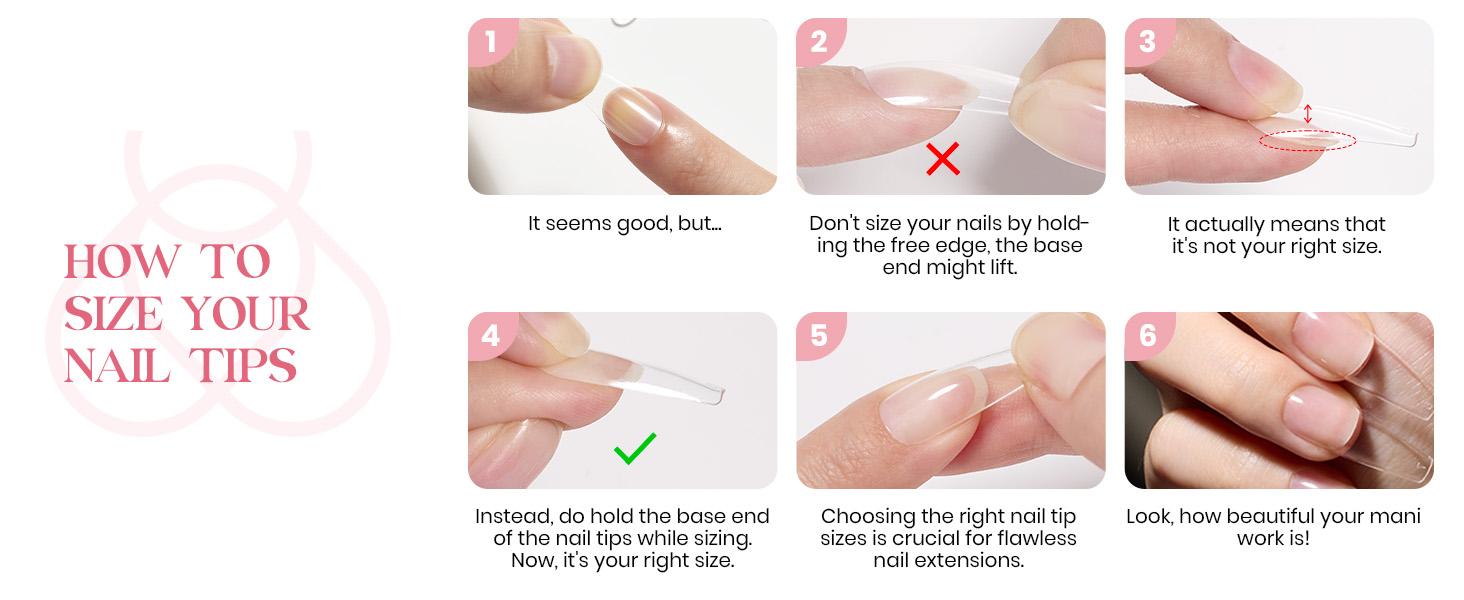 Beetle Thin Extension Nail Tips Set Coffin/Stiletto Shape Acrylic Nail False Nail press ons Nail Tips DIY Nails Art Gift for girl Gift for woman gel x nails salon nails at home #SpringTok Easter'sGift