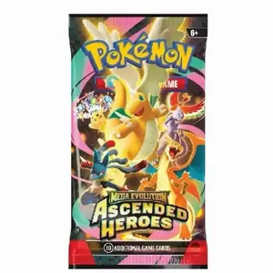 (1)- Ascended Heroes Mega Evolution Booster Pack