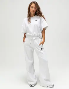 NIKE Sportswear Club Fleece Womens Wide Leg Pants