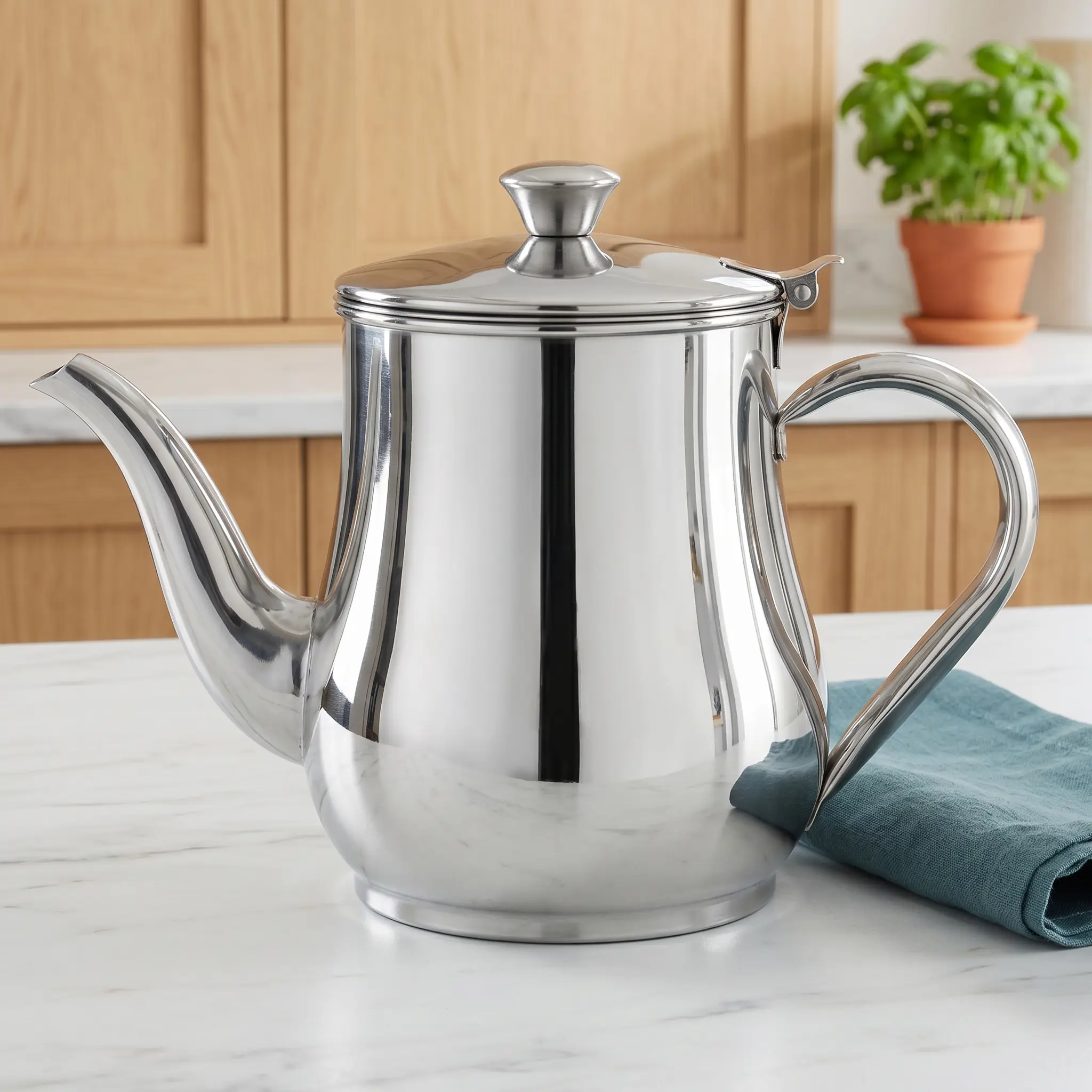 【Summer Sale Deals】New Stainless Steel 1500ML Oil Dispenser for Kitchen, Leakproof Oil Bottle with Filter Screen, Thickened Cooking Oil Can for Household Use,home essentials
