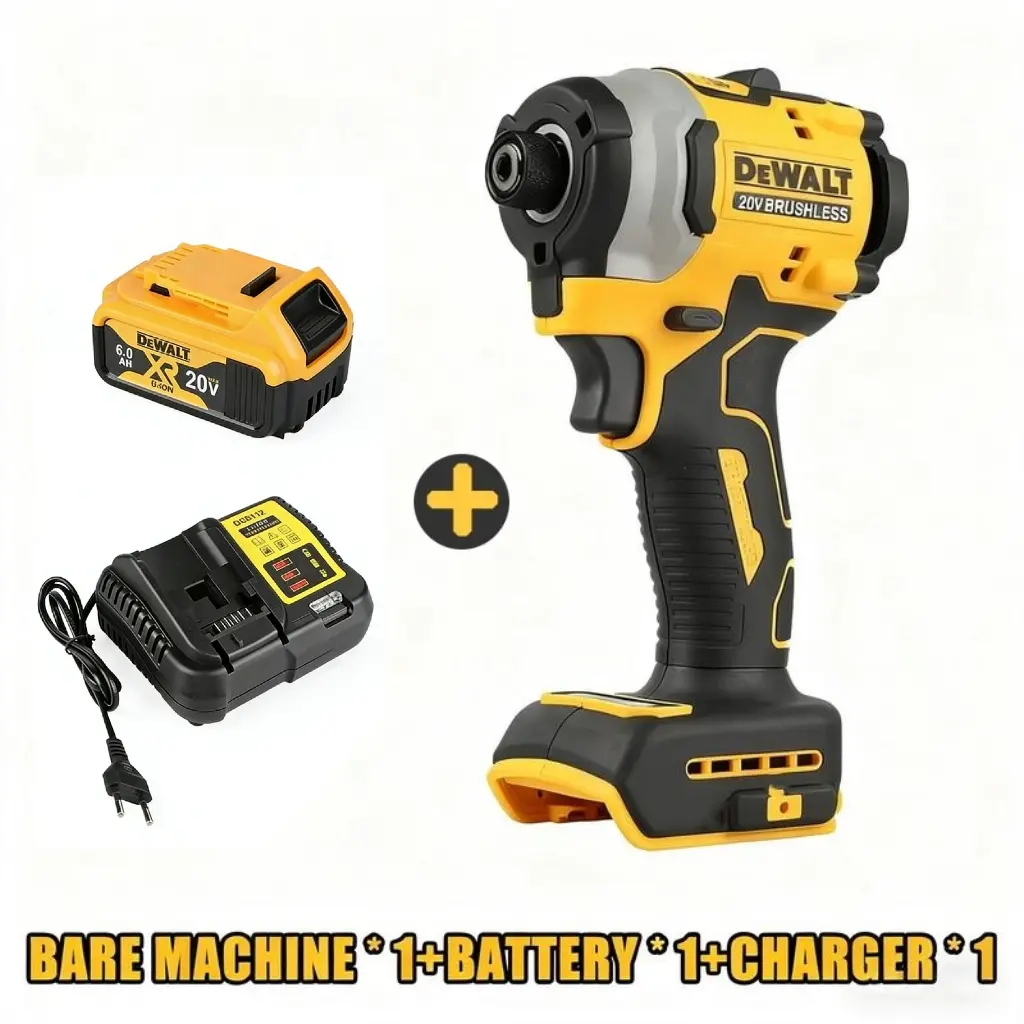 DCF850 Impact Driver Electric Driver 20V High Torque tools Lithium Battery Brushless battery screwdrivers