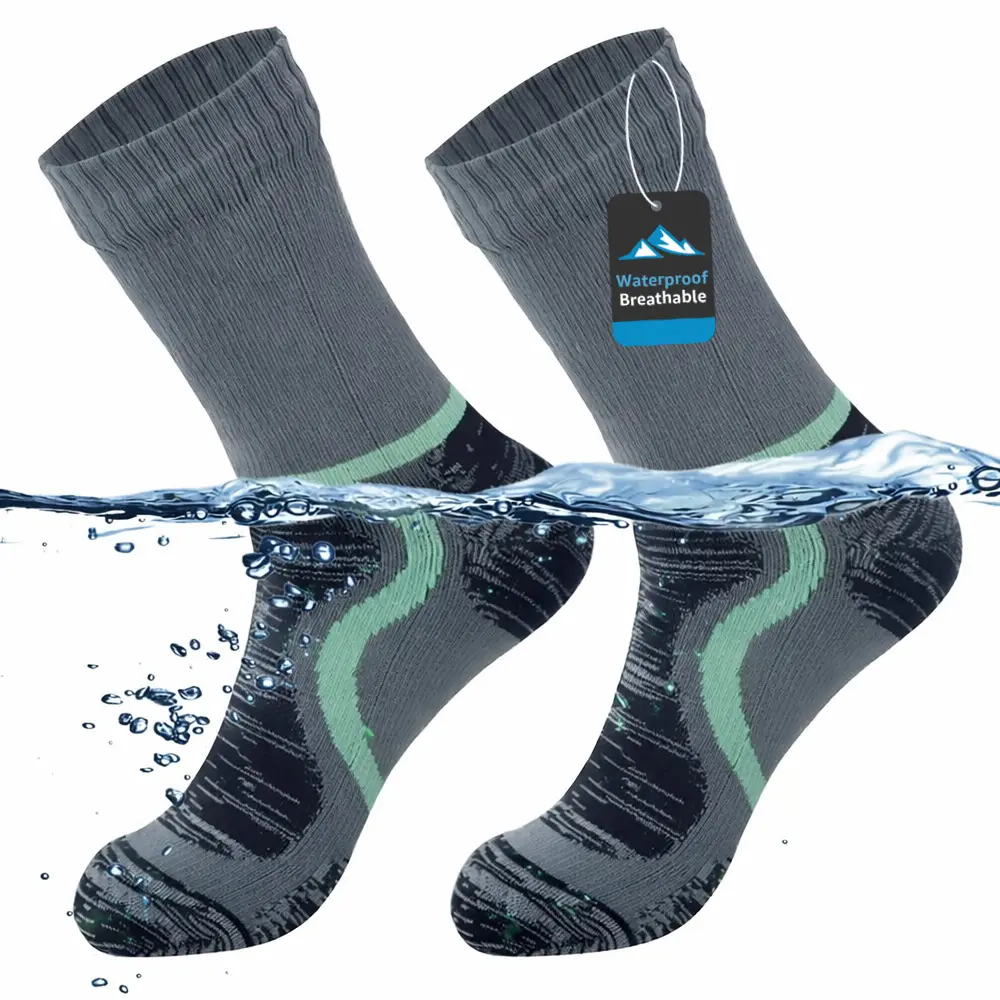 Isunie Waterproof Ankle Socks for Men & Women, Lightweight & Thermal Options, 3-Layer Stretch Technology, Breathable Outdoor Socks for Hiking, Walking, Running, Camping & Cycling, Summer Deal