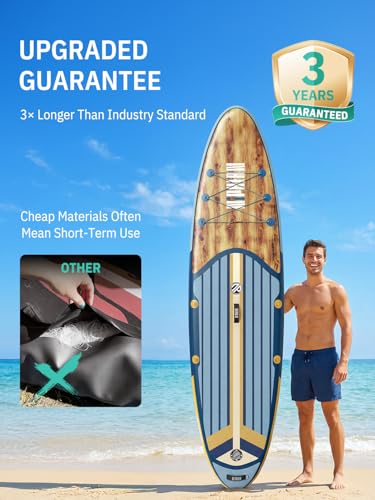 Niphean outdoor Inflatable Stand Up Paddle Board with SUP Accessories, Anti-Slip EVA Deck, 10’6’’ Inflatable Paddleboard for Adults & Youth of All Skill Level Niphean outdoor Inflatable Stand Up Paddle Board with SUP Accessories, Anti-Slip EVA Deck, 10’6’’ Inflatable Paddleboard for Adults & Youth of All Skill Level