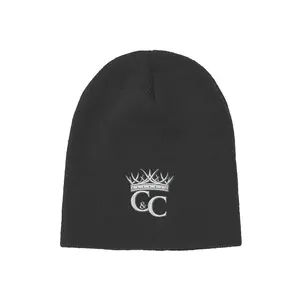 Crown & Creed Bayside Acrylic Beanie - USA-Made 100% Acrylic Knit Lightweight Warmth Relaxed Fit 8½” Length Timeless Style