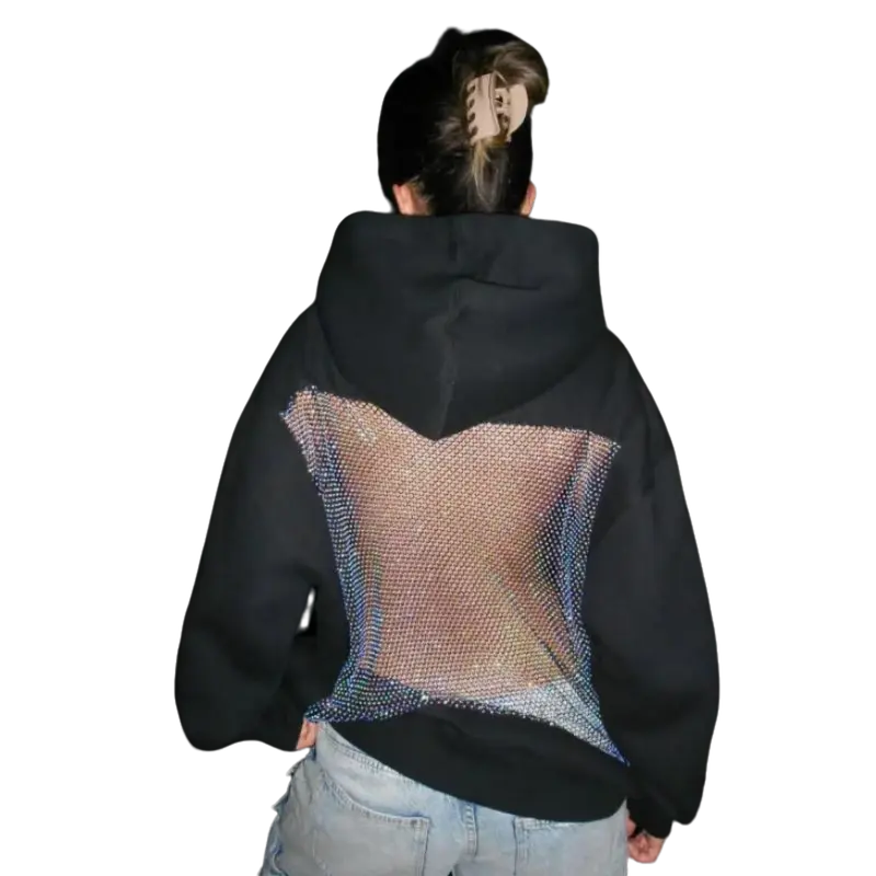 トップス Mesh Knit Hoodie/Jent Louis MESH ZIP HOODIE – Kinross Cashmere