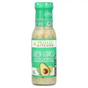 Primal Kitchen Dressing & Marinade Made with Avocado Oil, Green Goddess, 8 fl oz (236 ml)