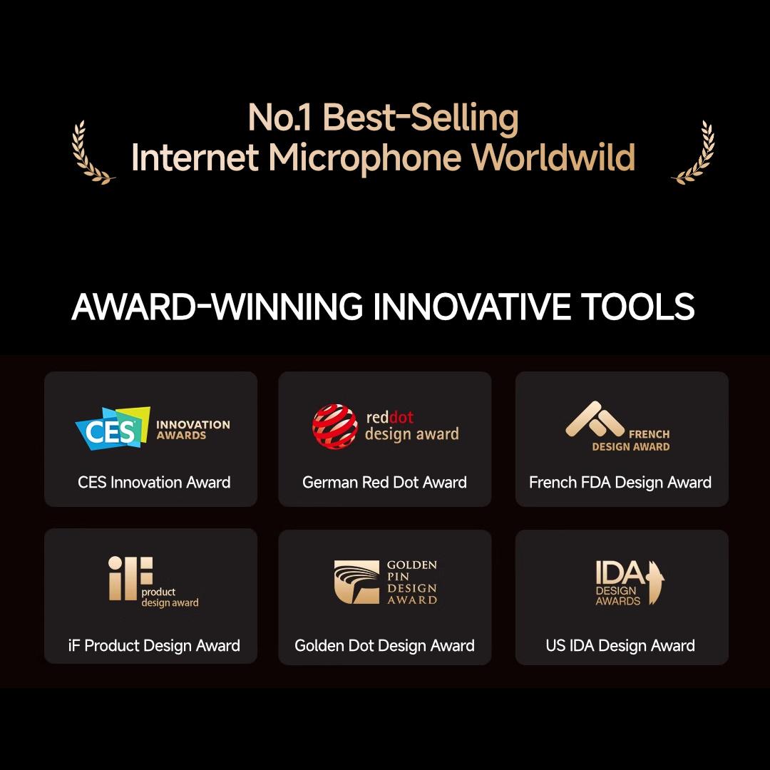 Maono T5 Wireless Lavalier Microphone, Audio Noise Reduction, Compatible with PC Camera, iPhone, Type C Android Smartphone, Ideal For Youtube, Facebook,TikTok Video Vlogging, Streaming, Recording, Interview, Content Creating. Maono T5 Wireless Lavalier Microphone, Audio Noise Reduction, Compatible with PC Camera, iPhone, Type C Android Smartphone, Ideal For Youtube, Facebook,TikTok Video Vlogging, Streaming, Recording, Interview, Content Creating.