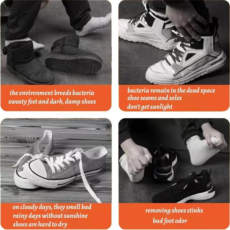 Upgraded version 360° Digital Shoe Dryer with Hot Air Circulation,Temperature Display, Fast Drying for All ShoeTypes,Upgraded Temperature Control Boot Dryer ShoeDryer Portable Glove Dryer & Boot Warmer, AutomaticShut-Off Timer, Folding Design, Smart Panel