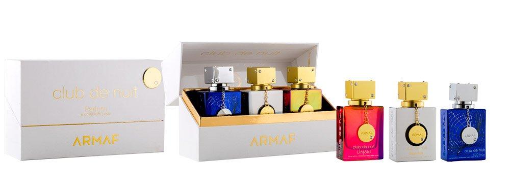 Armaf Club De Nuit 3 Piece Perfume Gift Set (Untold, Iconic, Imperiale) - 30ml Each