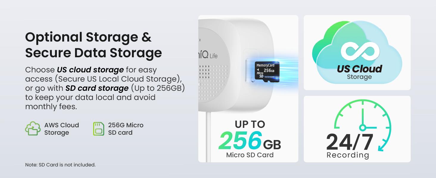 HomiQ Life 3MP 2K Aquarium & Terrarium Pet Camera.Magnetic Install &Close-Focus Lens for Fish,Lizard, Reptile Pet and Window Bird Feeder,2.4GHz & 5GHz WiFi,Color Night Vision,Auto-focus,24/7 Recording