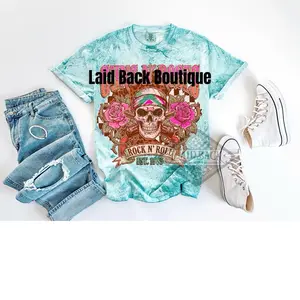 Outlaw rose rock tshirt