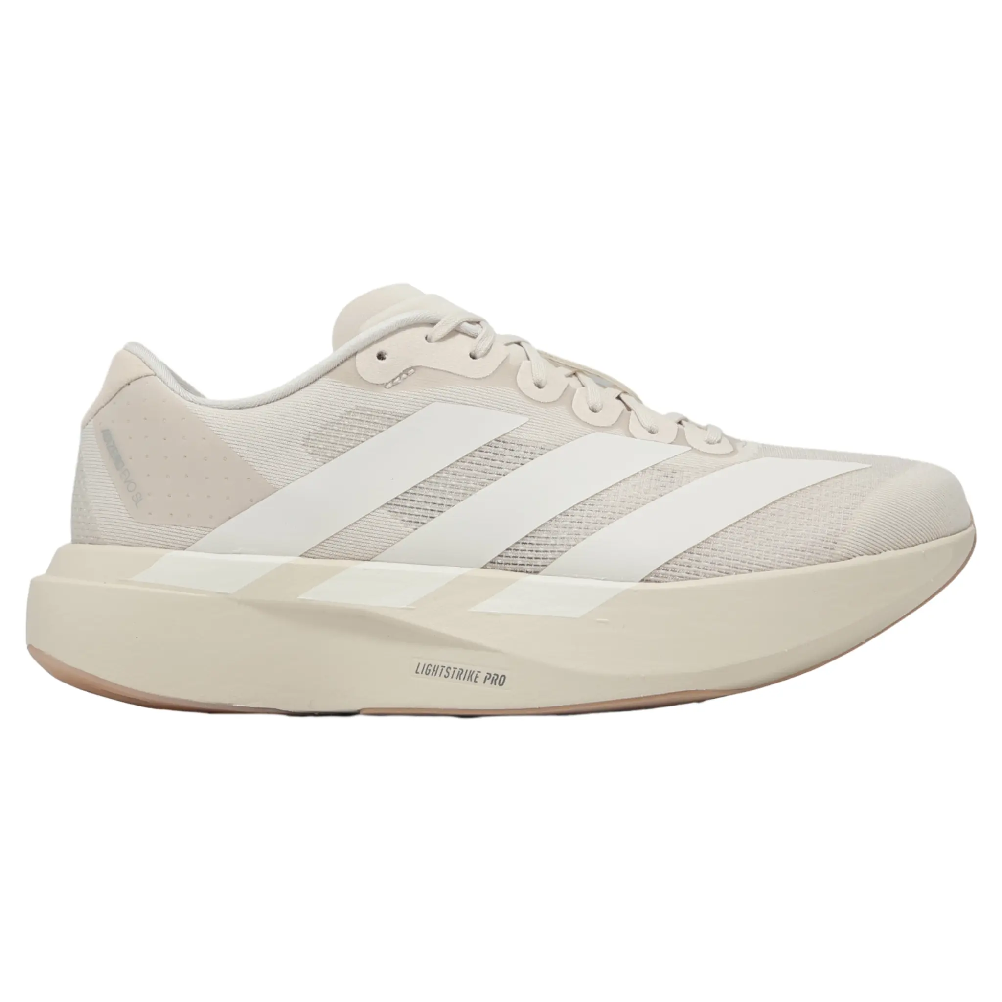 Adidas Men's Adizero Evo SL Casual Sneaker Trainer - Lightweight Athletic, Mesh Breathable Sneakers (Alumina/Warm Sandstone, KI6915), Lightweight Athletic Sneakers