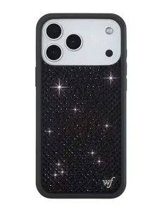 Rhinestone iPhone Case | Black