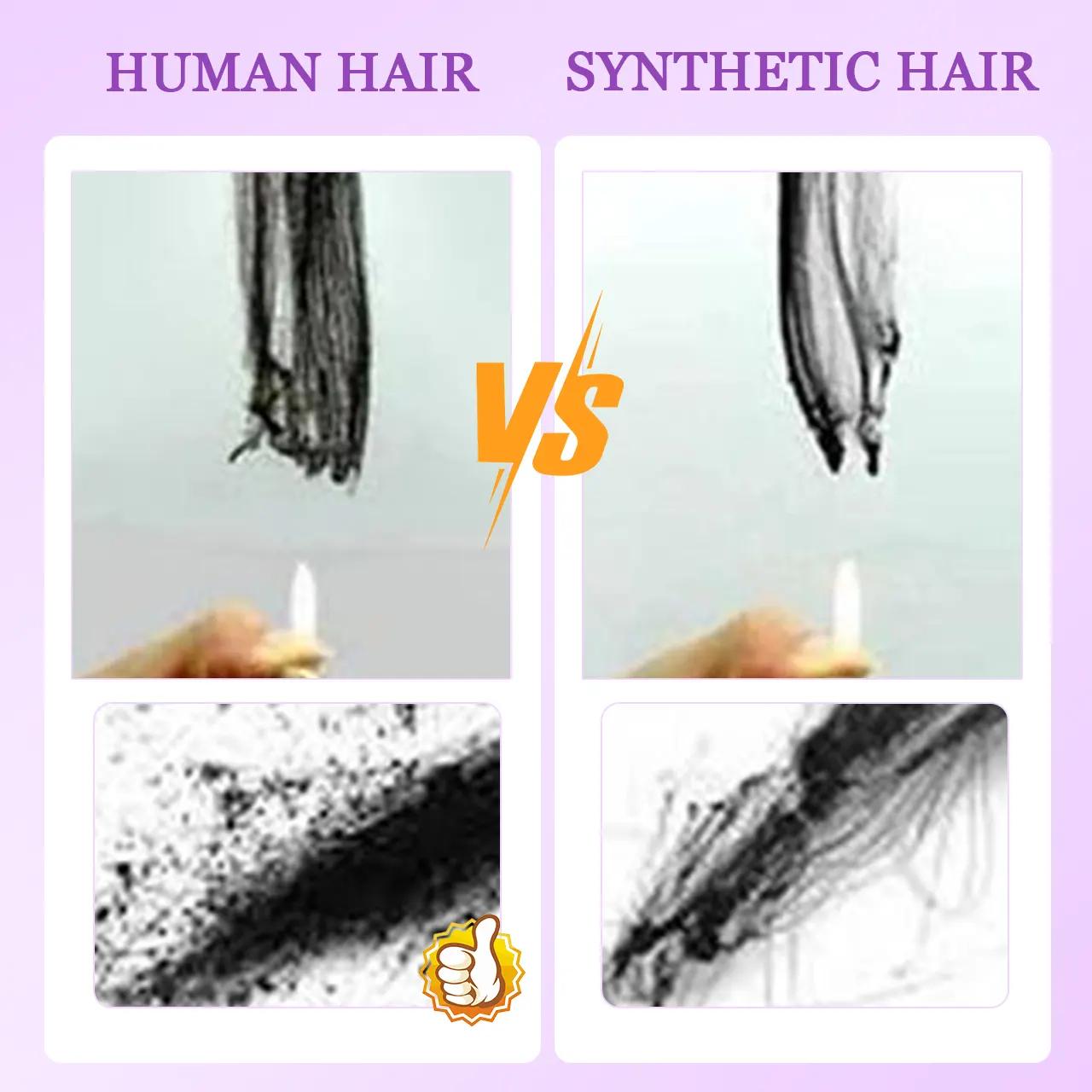 Ygwigs Double Drawn Wet & Wave Bulk Human Hair For Braiding Natural Black