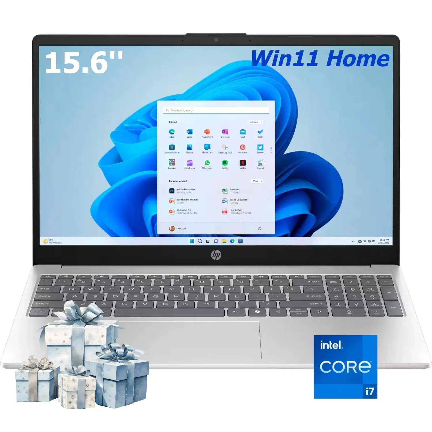 HP 15.6-inch Full HD Touchscreen Business Laptop — Intel® Core™ i7-1355U Processor (10-core, up to 5.0 GHz), Wi-Fi 6, integrated HD webcam, HDMI port, Copilot AI , Windows 11 Home,up to 32GB RAM/512GB SSD Storage