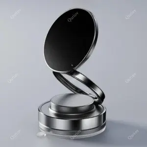 Quriov 360° Adjustable Vacuum Magnetic Phone Holder, Suction Cup Phone Mount for Magsafe, Portable Cell Phone Holder for Car,Makeup/Gym/Mirror, Fit for All iphone iphone 11 and above