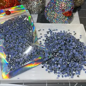 Icy Metal Drip Sparkle Packs (Silver Hematite) SS10