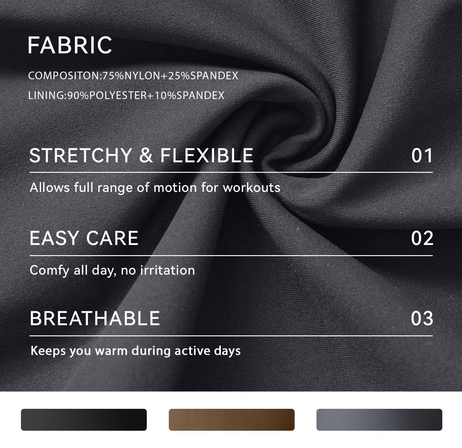 OQQ Women's Fleece Lined Leggings Weather Thick Thermal Warm Winter Butt Lift High Waist  Yoga Pants For Hiking Workout Leggings SpringStatements