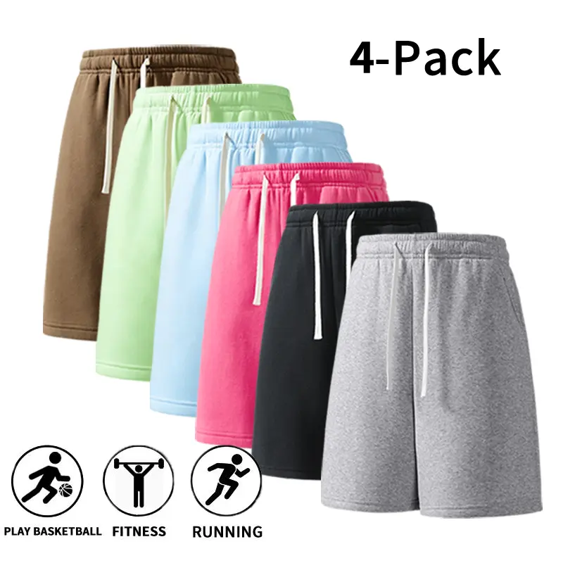 3-Pack Men's Workout Shorts - Comfortable Drawstring Sweat Shorts for Basketball, Running & Fitness.summervibes,clothes for back to school,first day of school outfits
