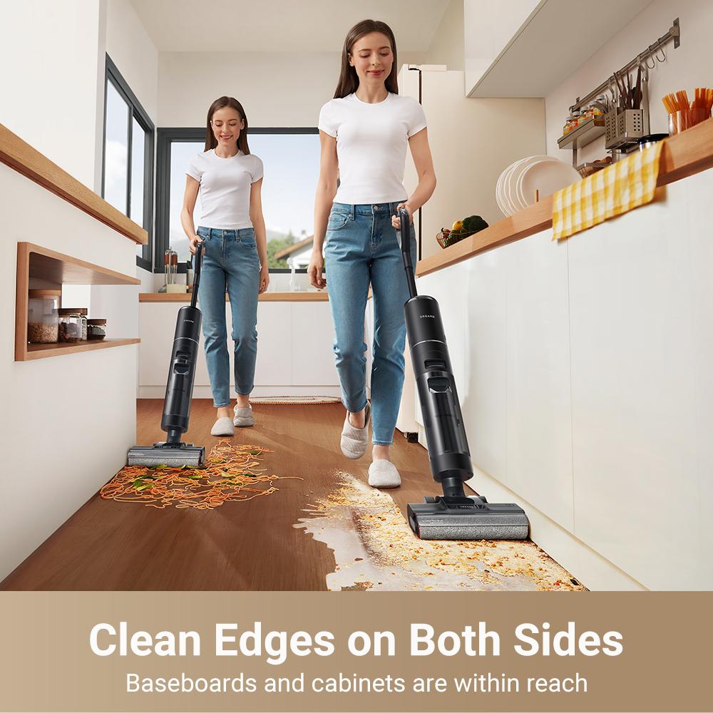 DREAME G10 Pro Elite Wet Dry Vacuum Cleaner, Cordless Vacuum Mop All in One with Auto Self-Cleaning, Up to 30 Mins Runtime, Cordless Floor Cleaner Machine for Hard Floors, Edge Cleaning Wet Dry Vacuum