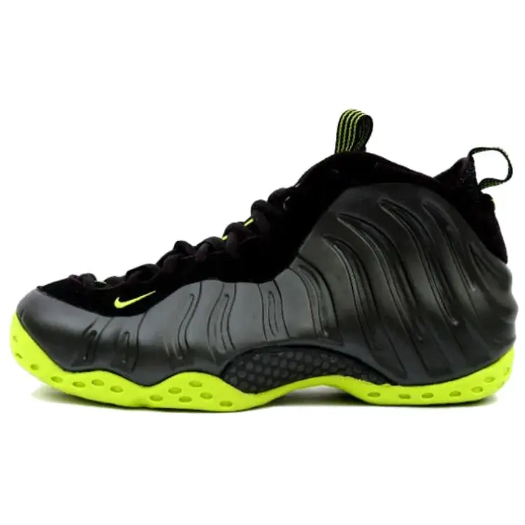 Nike Air Foamposite One Black Volt Retro Comfort Mid Top Basketball Shoes Men's HF2902-001