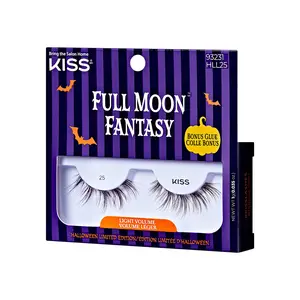 KISS Halloween 'Full Moon Fantasy' False Eyelashes, Light Volume - Gothic Glam
