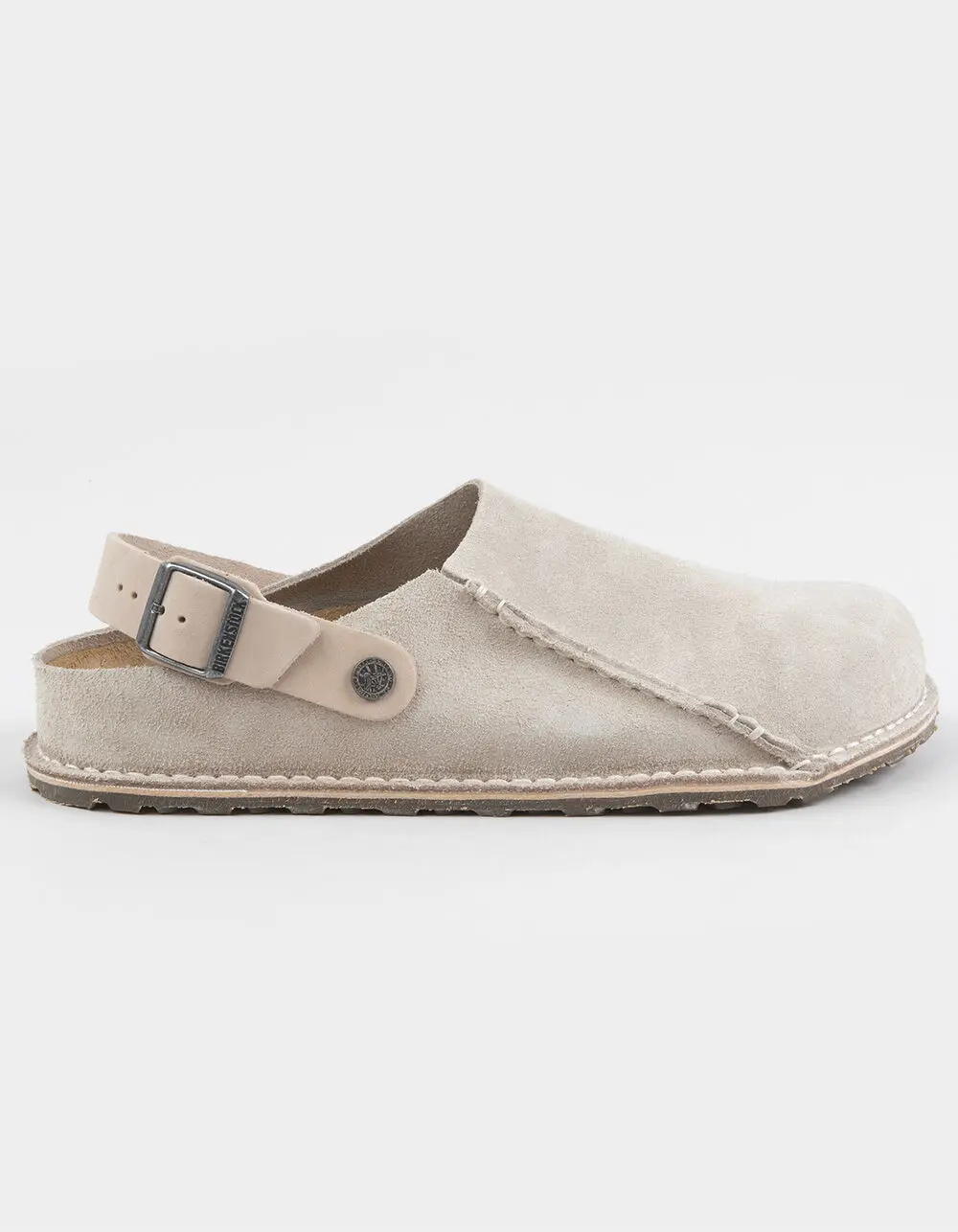 BIRKENSTOCK Lutry Premium Suede Mens Clogs