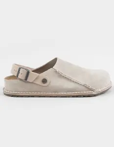 BIRKENSTOCK Lutry Premium Suede Mens Clogs