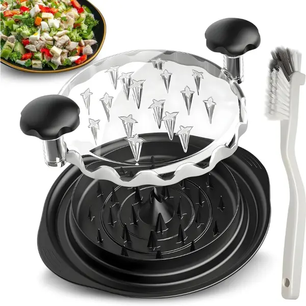 Chicken Shredder, Heavy Duty Highly Durable Chicken Shredder Tool Twist, Meat Shredder Machine, BPA Free, Strong Anti-Slip, Dishwasher Safe, Suitable for Pork Beef Chicken