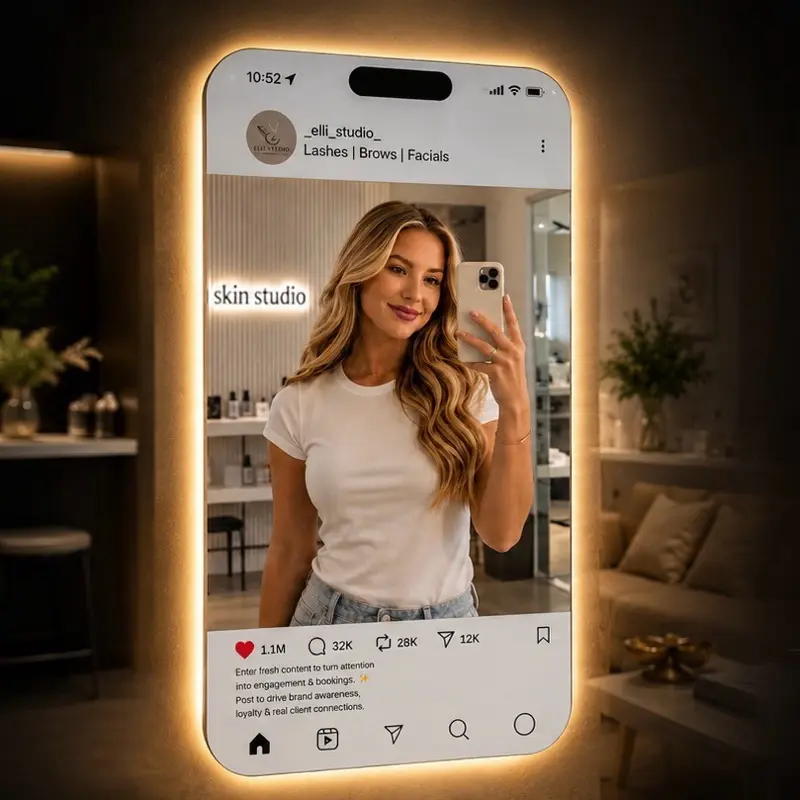 Social Media Post Mirror
