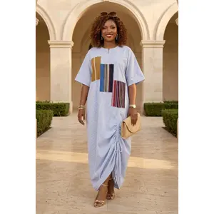 Lola  Mosaic Kaftan| Blue