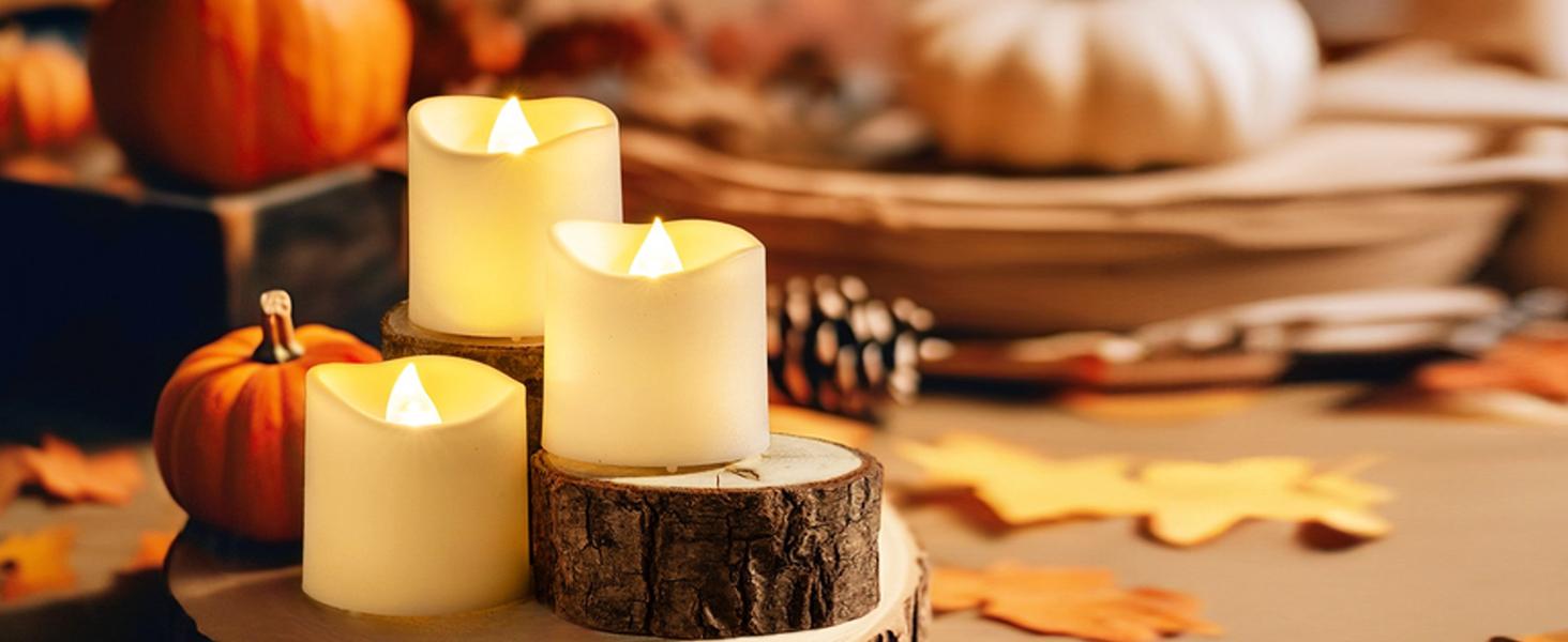 24Pack Timer Flameless LED Votive Candles, Long Lasting Battery Operated Tea Light with Timers, 6 Hours On and 18 Hours Off Cycle Automatically for Wedding, Table Decorations (Warm White) 24Pack Timer Flameless LED Votive Candles, Long Lasting Battery Operated Tea Light with Timers, 6 Hours On and 18 Hours Off Cycle Automatically for Wedding, Table Decorations (Warm White)