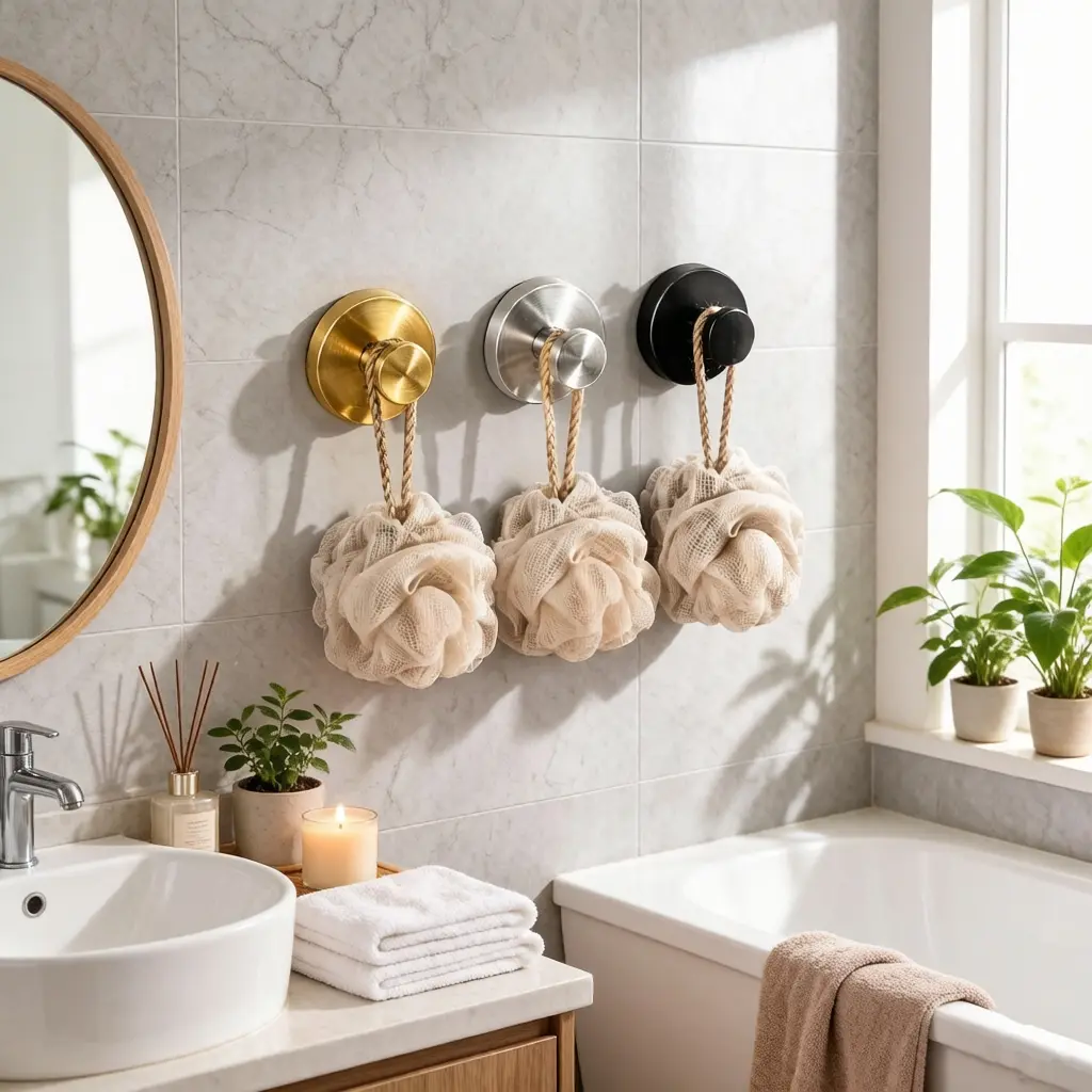 2-4PCS Stainless Steel Suction Cup Hooks No-Drill No-Damage Vacuum Suction Hooks Kitchen BathroomBedroom Essentials Clothes Hooks Towel Hooks Organiser