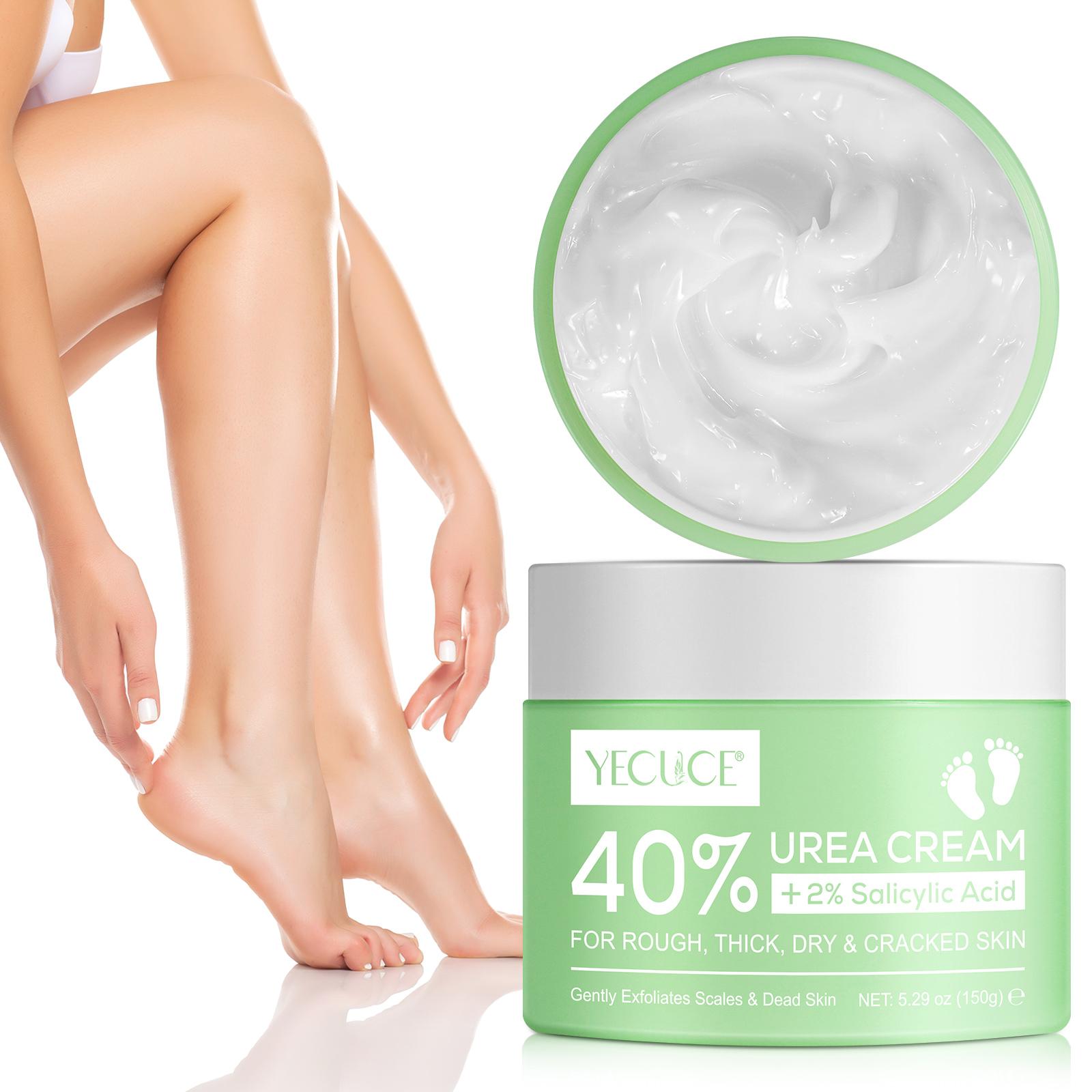 Yecuce 40% Urea Cream for Feet & Hands Deep Moisturizer Dry Skin Callus Remover Hydrating Exfoliating Body Moisture Nails Hydrate Moisturizing 4.23 oz tiktokshopspringglowup