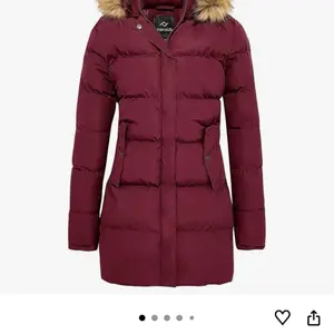 Abrigos de invierno para dama, chaqueta parka cálida, chaqueta puffer acolchada engrosada con capucha, ropa exterior con ribete de piel