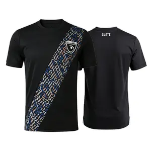 2025 Guatemala National Team Third Away Black Short Sleeve Soccer Jersey Fans Version Breathable