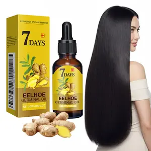 Ginger Hair Oil, Ginger Nourishing Scalp Massage, Hair Serum, Biotin Hair Serum, 7 Day Ginger Hair Serum for All Hair Types