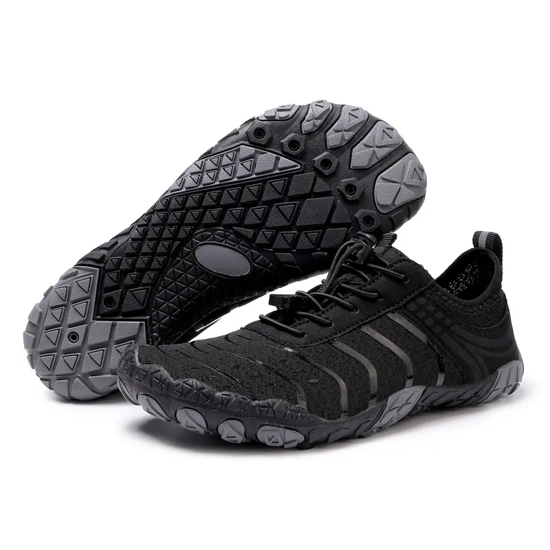 Barefoot Shoes for Women & Men, Grounded Walking Hiking Barefoot Shoes, Wide Toe Box Non-Slip Water Athletic Footwear, Comfortable Vitality Barefoot Footwear, Trail Running Sneakers Unisex,summerwins