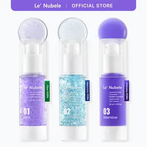 [Le Nubele] AZULENE CICA PDRN 3-step Stabilizing Set | Soothing, Hydrating, Firming for Sensitive Skin | Barrier Stabilizing Formula | PDRN + Azulene + TECA(Cica) + Allantoin | Korean Skincare | 1.01 fl.oz x 3ea
