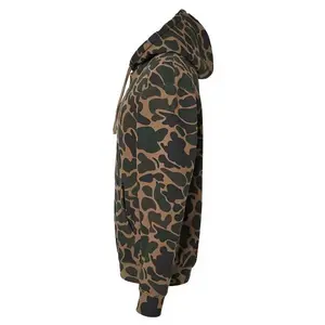 Vintage Duck Camo Hoodie Pullover For Men And Women, Duck Camo Shirt, Camo Hoodie, Camo Shirt, Gift For Men, Gift for Nature Enthusiasts
