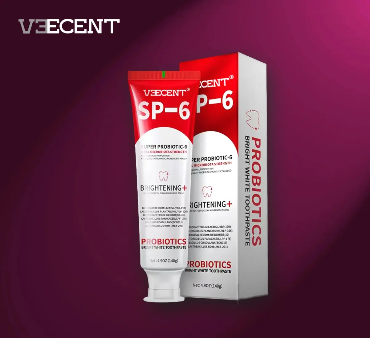 SP-6 Toothpaste 140g for Oral Health Management Oral Care Product Probiotic Oral Care
