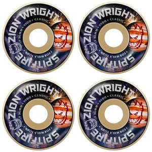 Spitfire Skateboard Wheels 56mm F4 99A Zion Cosmic Classic Natural