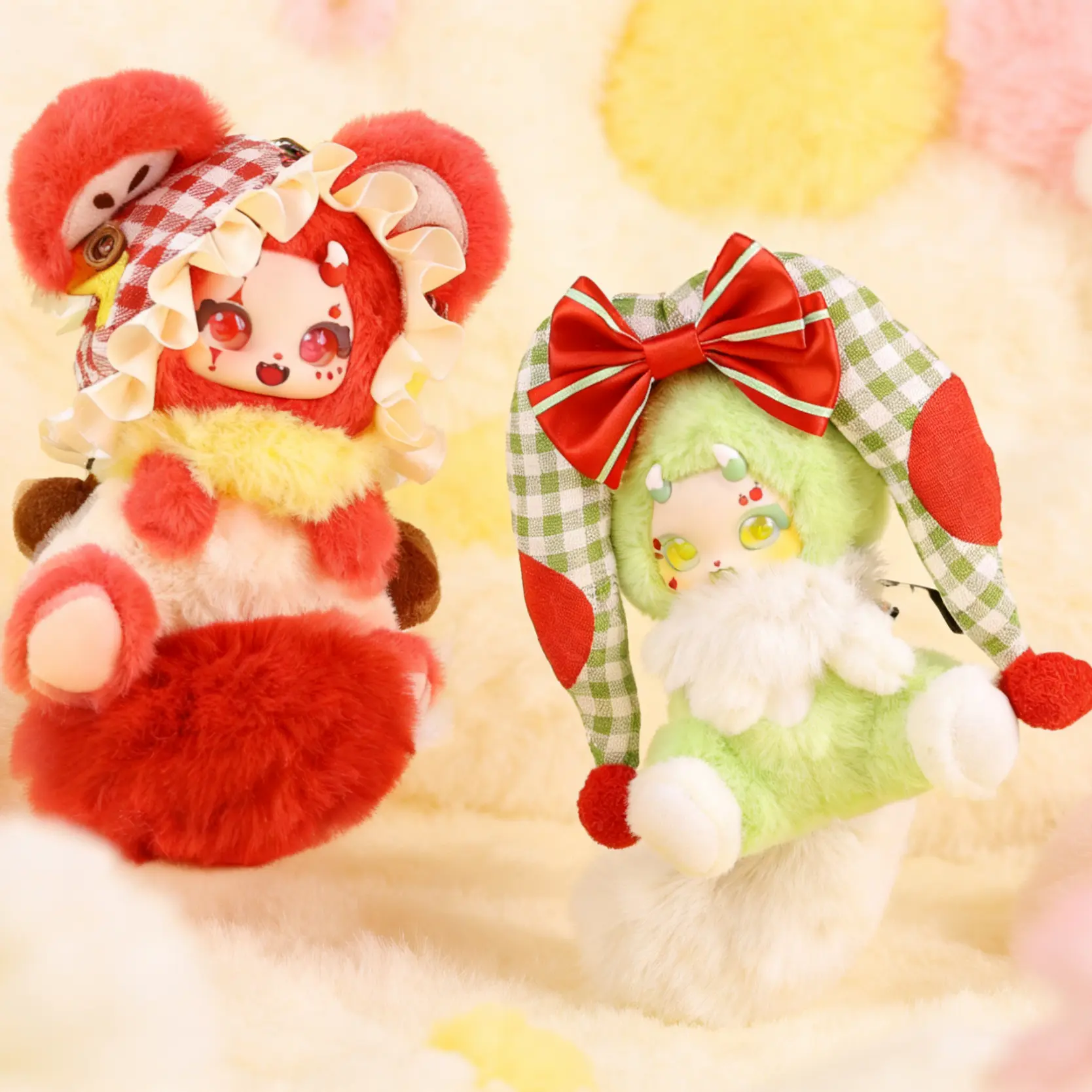 BOBOCO Wonderland Series- Blind box. dolls. Plush blind box.  Holiday festive Accessory for Gifting.  Unique Random Selection.