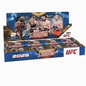 2025 Topps Stadium Club UFC Hobby Box - 2 Autos - Collectible Combat Sports Sports Trading Cards