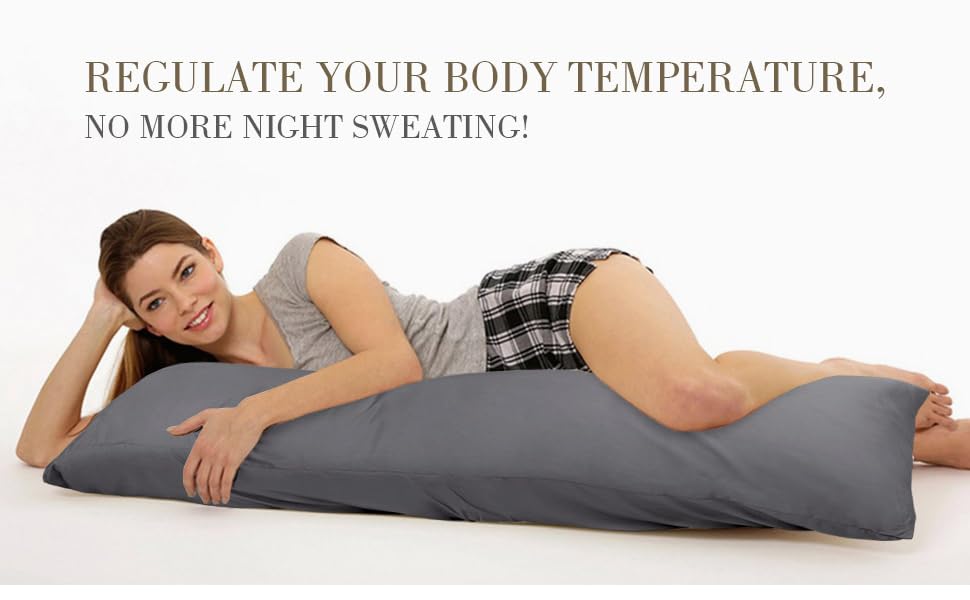 Shilucheng Pure Bamboo Cooling Pillowcase – Breathable Moisture Wicking Pillow Cover for Hot Sleepers – 2 Pack No Pillow Included Shilucheng Pure Bamboo Cooling Pillowcase – Breathable Moisture Wicking Pillow Cover for Hot Sleepers – 2 Pack No Pillow Included