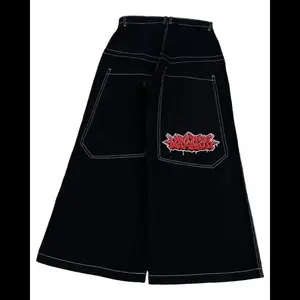 Y2KBaggyJeansVintageEmbroideredHighQualityJeansMenWomenHipHopHarajukuGothFashionStreetwearCasualWideLegJeans