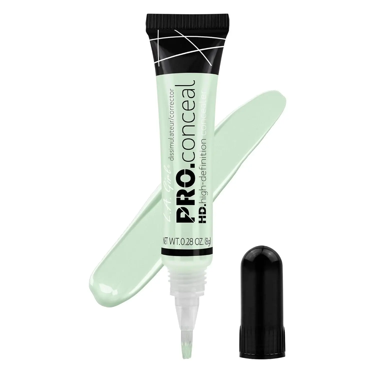 L.A. Girl Hd Pro Conceal, Flat White Corrector, 0.28 Ounce