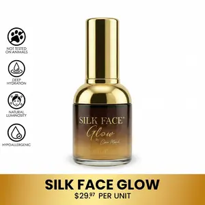 Coco March Elixir Silk Face Glow, Anti Aging Facial Mist Spray, Nourishing, Hydrating and Moisturizing, Fine Lines Reduction, 1.7 fl oz