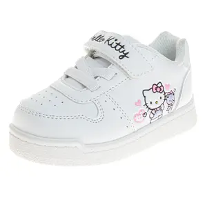 Hello Kitty Sneakers for Girls - Lightweight Athletic Breathable Casual Shoes (Toddler)